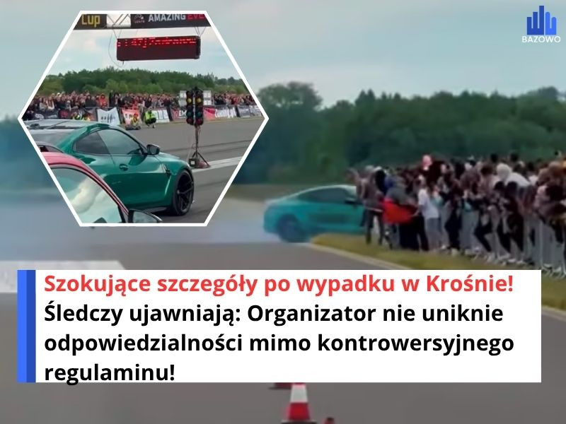 Szokujące szczegóły po wypadku w Krośnie! Śledczy ujawniają: Organizator nie uniknie odpowiedzialności mimo kontrowersyjnego regulaminu!